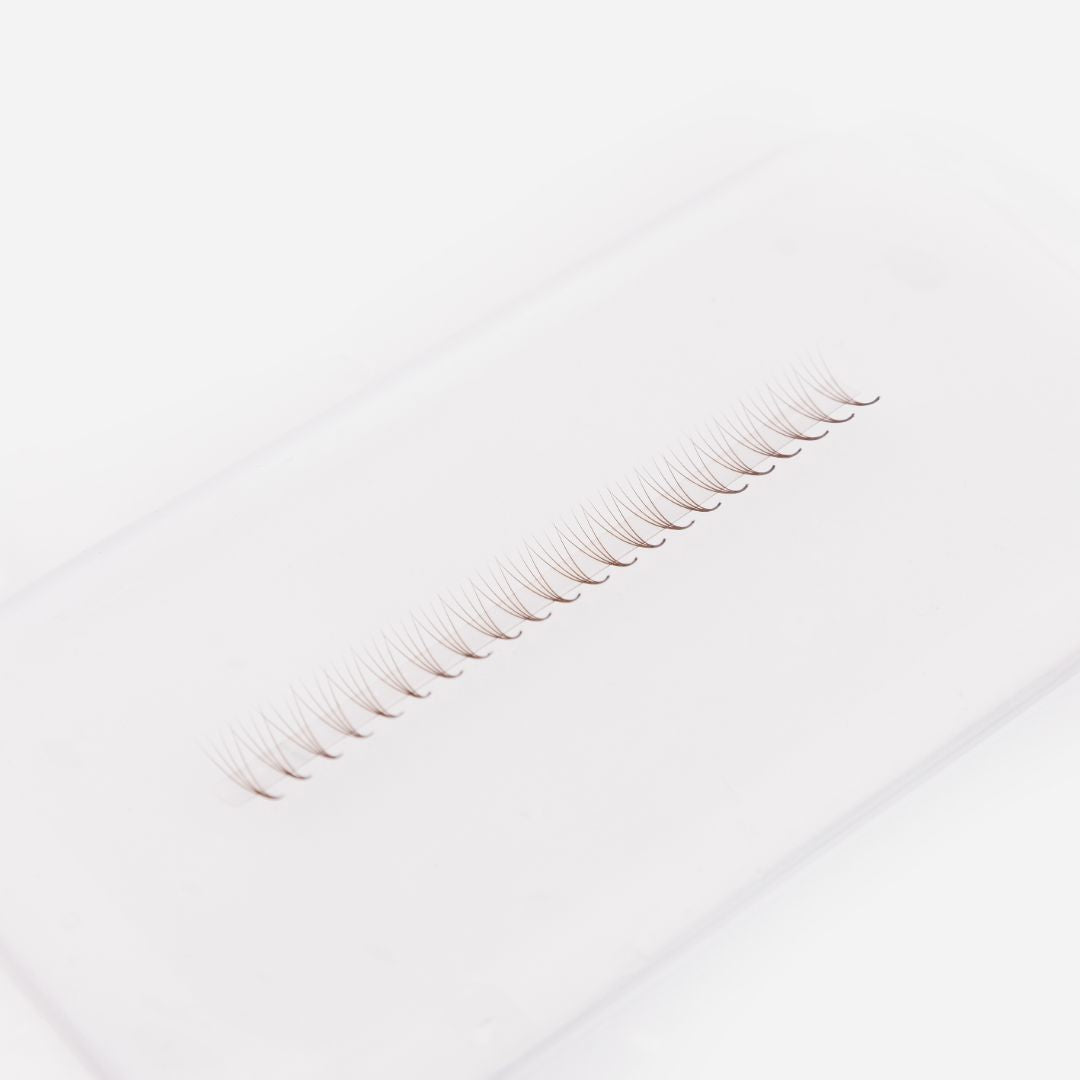 Extensii de Gene Premade 4D – 1000 Buchețele – Culoare Maro