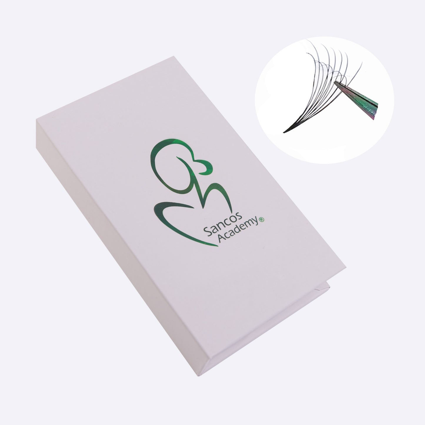 Extensii de Gene Premade 12D tehnologia Dublată – 500 Buchețele