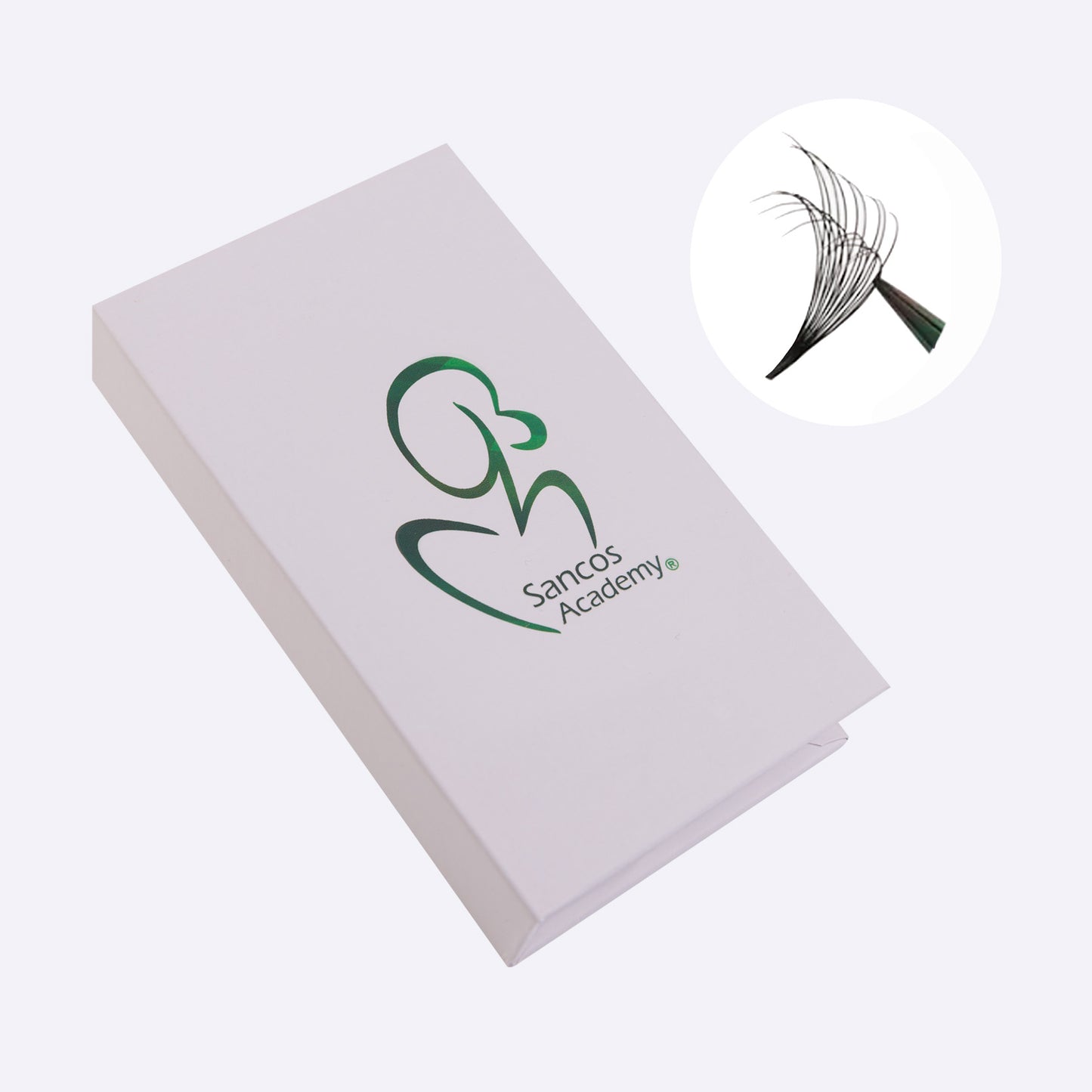 Extensii de Gene Premade 18D tehnologia Dublată – 500 Buchețele
