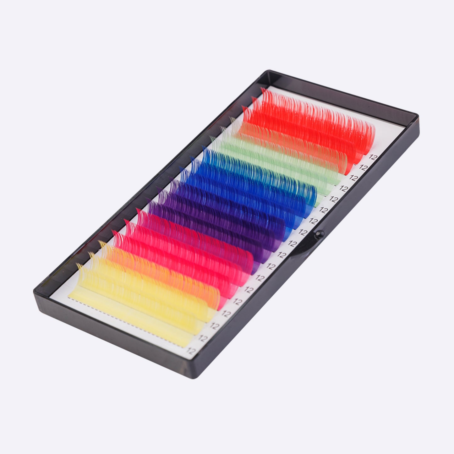 Extensii de Gene Colorate – Curcubeu – 18 Linii