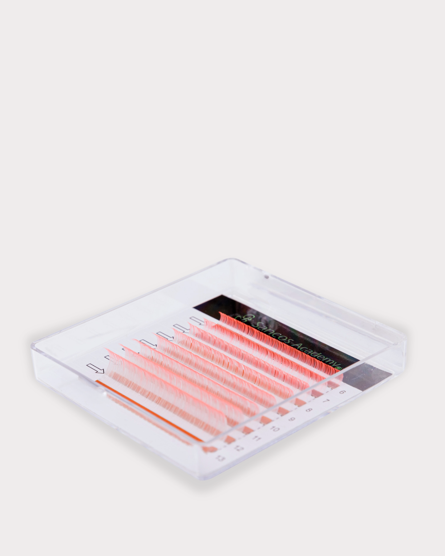 Extensii de Gene Colorate | Ombre Alb/Roz