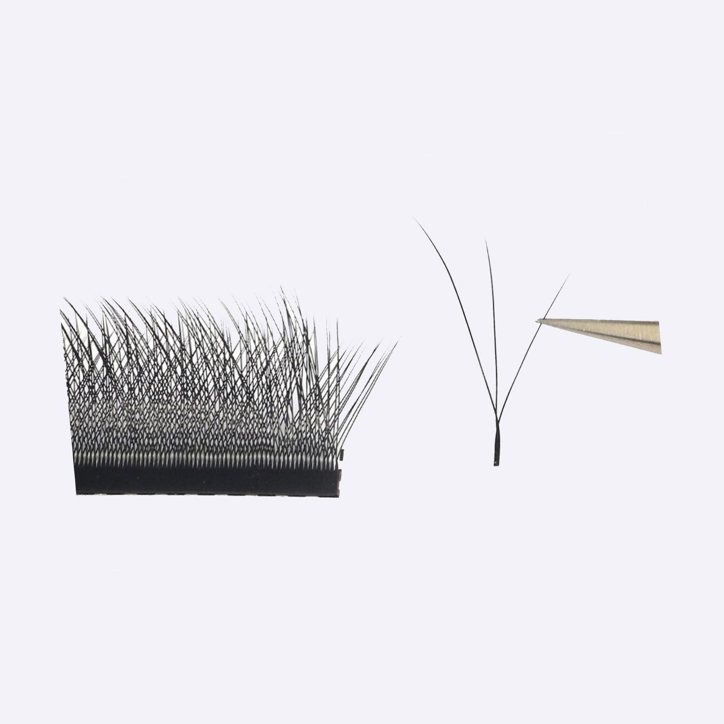 Extensii de Gene FOXY 3D Tip W – 18 Linii
