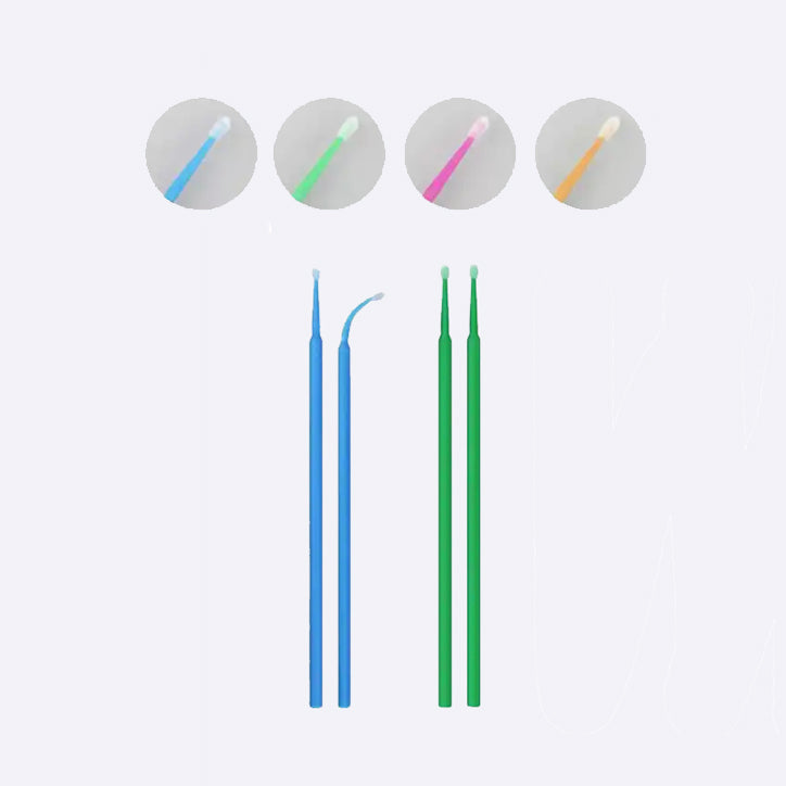 Aplicatoare Microbrush – Set 100 bucăți