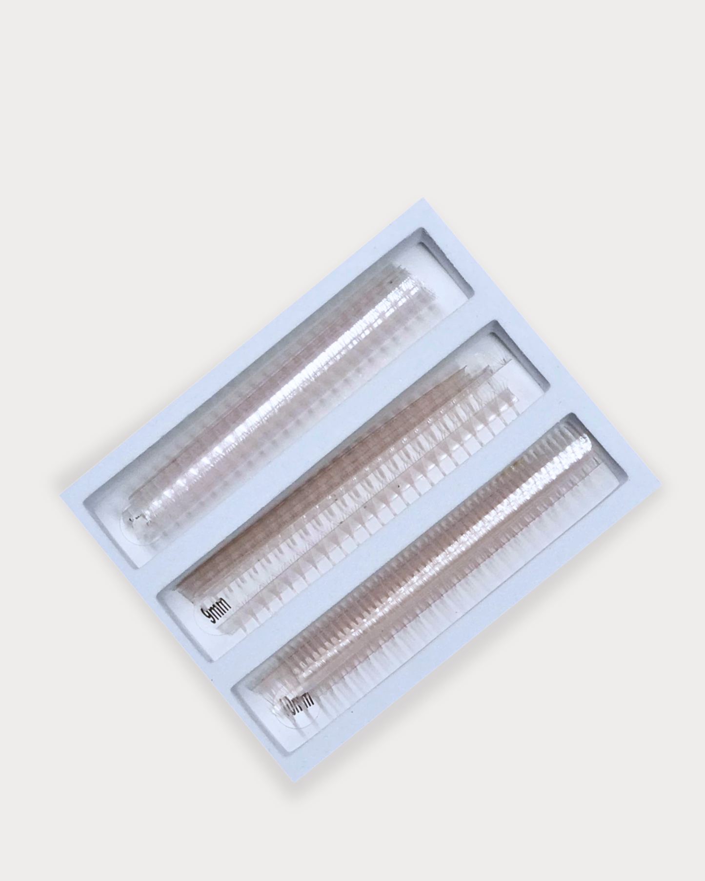Extensii de Gene Premade 5D – 1000 Buchețele – Culoare Alba