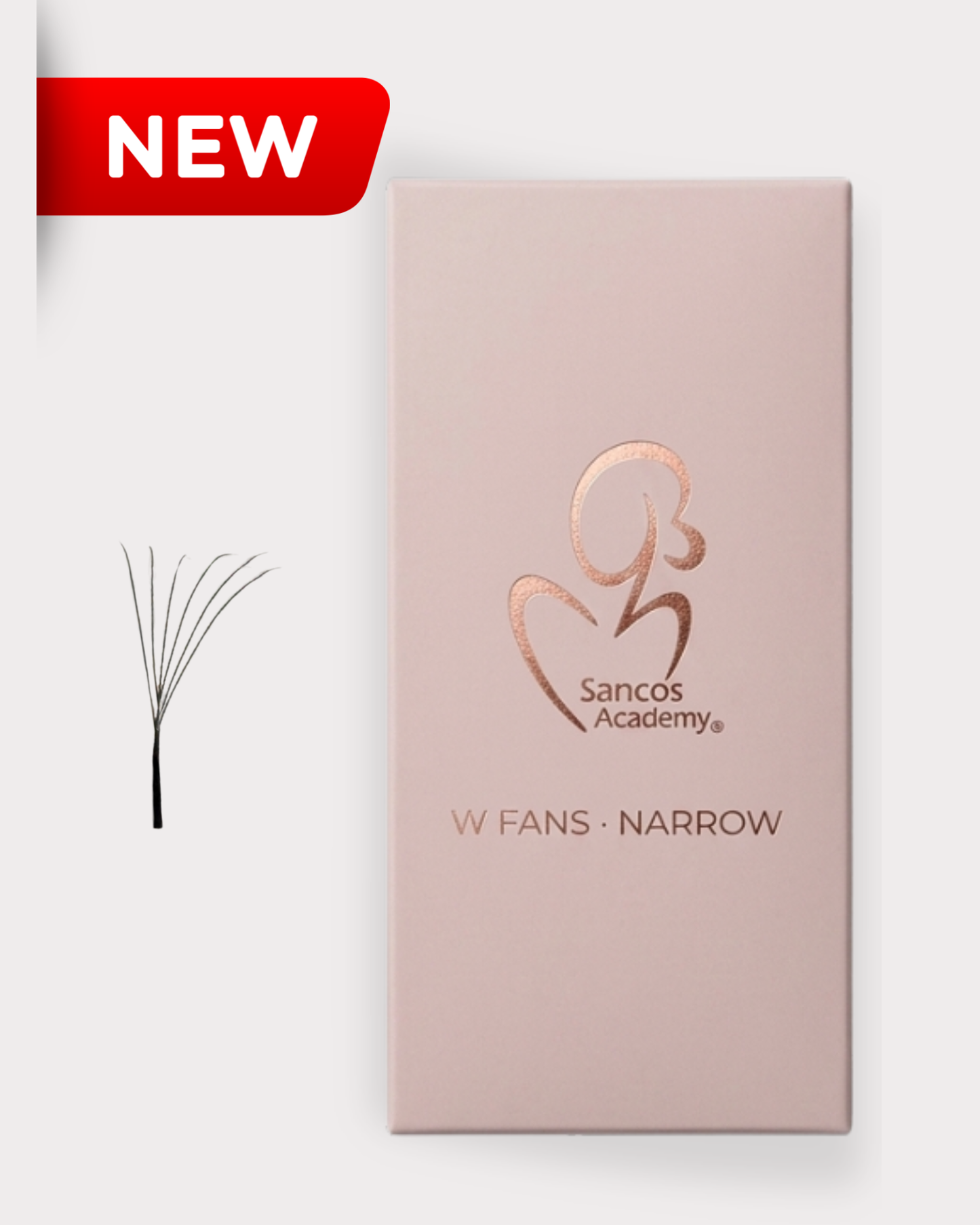 Extensii de Gene Premade 6D W | Colecția Narrow