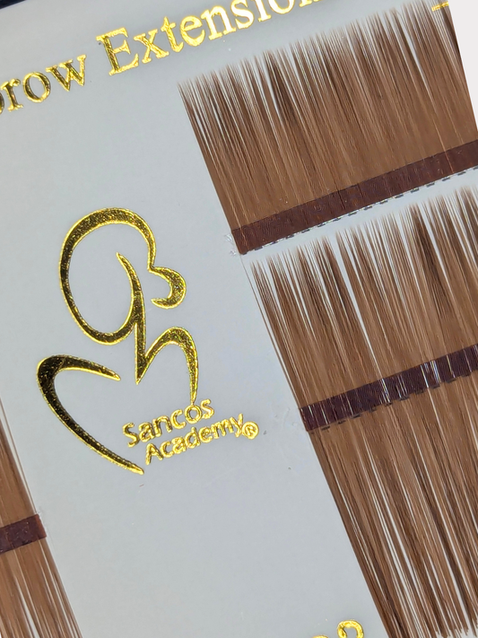 Extensii de Sprâncene Sintetice – Golden Hazel | Maro Deschis