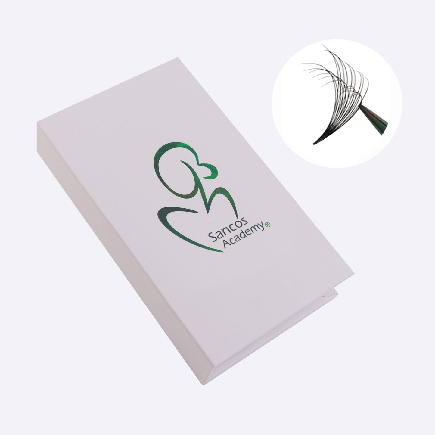 Extensii de Gene Premade 20D tehnologia Dublată – 500 Buchețele