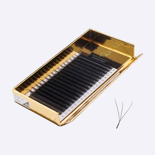 Extensii Gene 3D Tip W Nedublat – 18 Linii