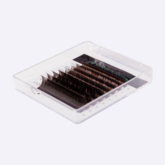 Extensii de Gene Colorate – Maro Inchis – 8 Linii