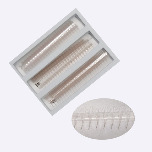 Extensii de Gene Premade 5D – 1000 Buchețele – Culoare Alba