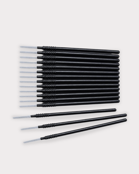 Microbrush cu Vârf Alungit | Set 100 Bucăți