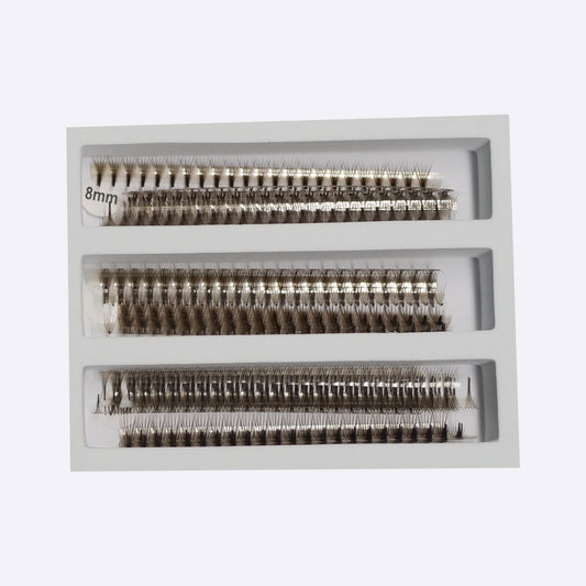 Extensii de Gene Premade 4D – 1000 Buchețele – Culoare Maro