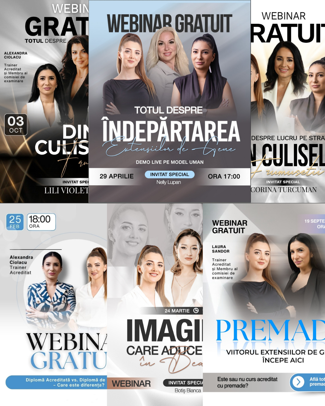 Colecția Completă de Webinarii (Edițiile 1-6)