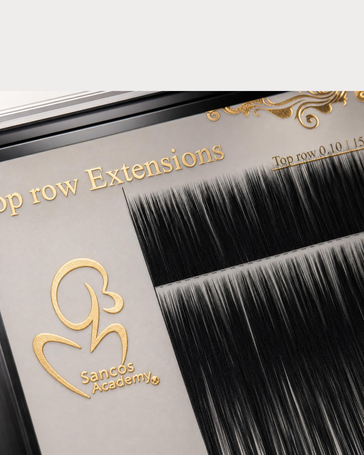 Extensii de Sprâncene Sintetice – Ebony Black | Negru Intens
