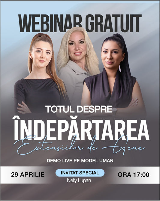 EDITIA 6: Totul despre Îndepărtarea Extensiilor de Gene